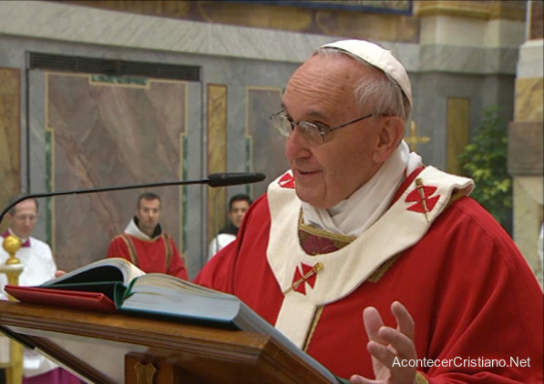 Papa Francisco vivir sin Jesús