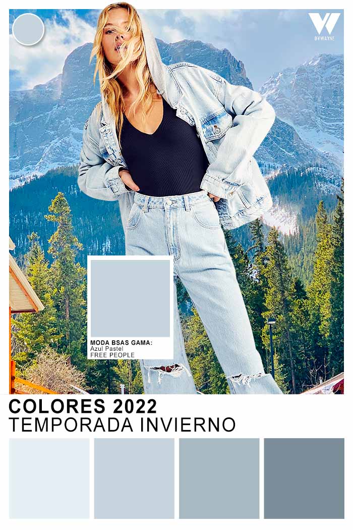colores denim moda colores invierno 2022