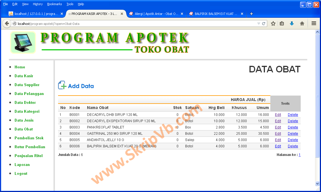 Sistem Informasi Penjualan: November 2014