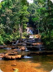 Nam Tok Pha Charoen National Park Waterfall Mae Sot Thailand