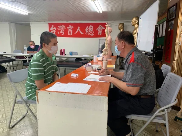 ▲阿明參加培訓課程積極學習並勇於詢問。（記者林明佑攝）