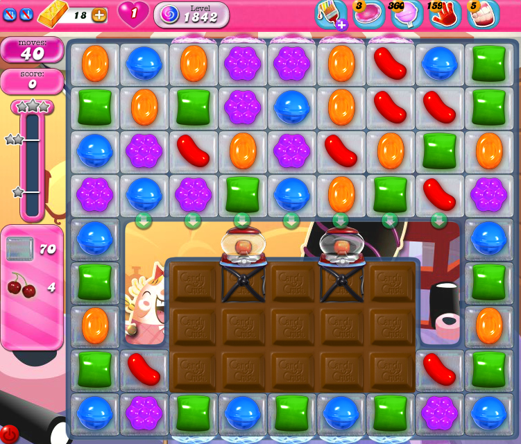 Candy Crush Saga 1842