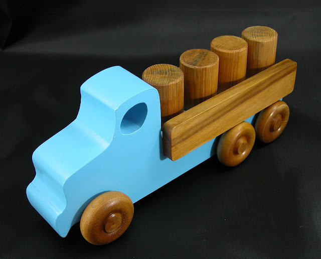 Handmade Wooden Toy Lorry Truck From The Quick N Easy 5 Truck Fleet Etsy Listing 705872553