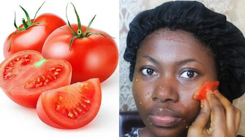 is tomato good for my face?