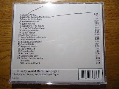 【ディズニーのCD】WDW BGM　「Sadie Mae Disney World Carousel Organ」を買ってみた！