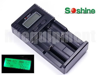 Soshine SC-H2 Li-ion NiMH LiFePO4 1.2v 3.7v 18650 AA Battery USB Charger+12v Car