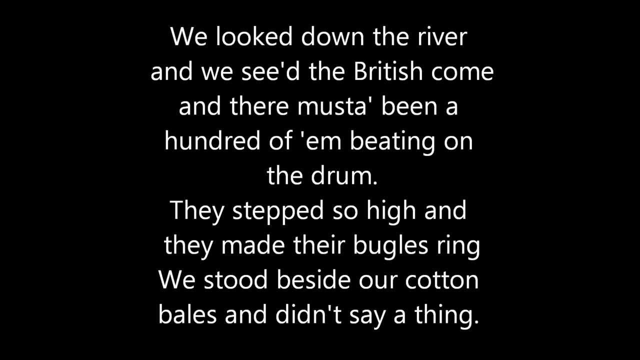 In 1814 We Took A Little Trip Song Lyrics