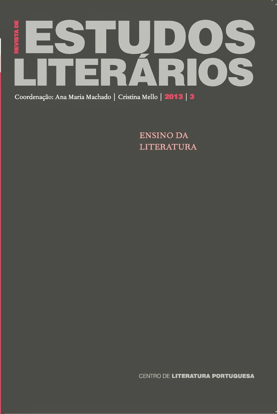 Revista de Estudos Literários