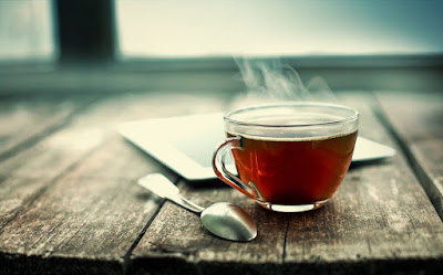 A photo of a cup of tea. 