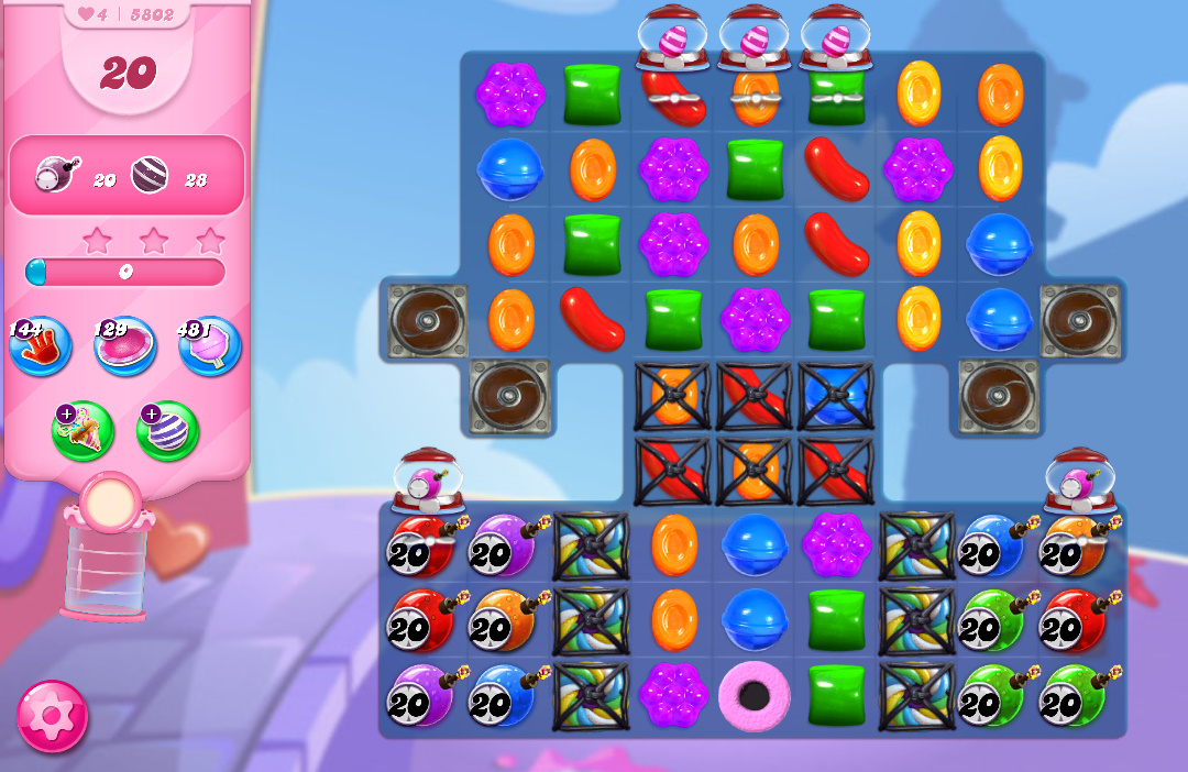 Candy Crush Saga level 5802