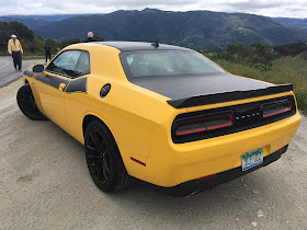 Rear 3/4 view of 2017 Dodge Challenger T/A 392