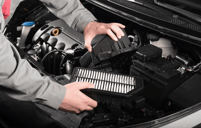 how to change engine air filter in car