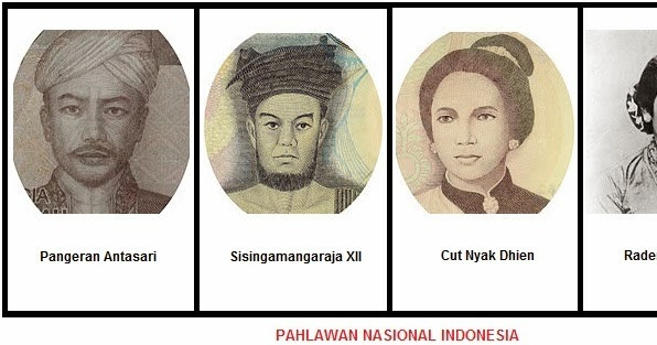 Daftar 4 Nama-Nama Pahlawan Nasional Indonesia Paling Terkenal
