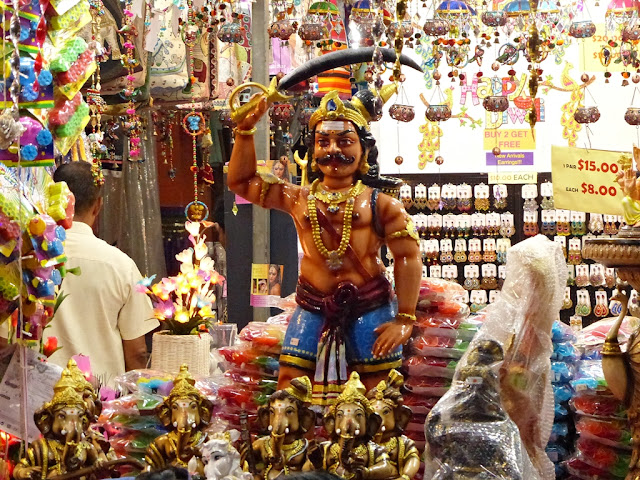 Figurines on sale in Little India Singapore 