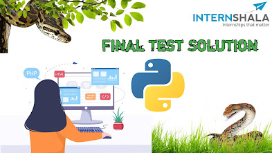 internshala assignment solution python