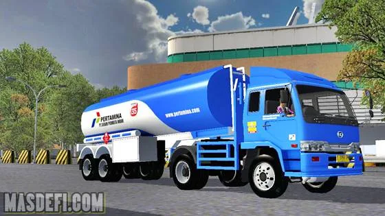 Mod Truck UD Nissan PK260 Trailer Tangki