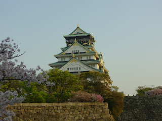 大阪城の桜