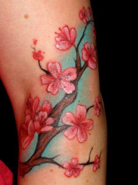 Tattoo Color Cherry Blossoms Posted by Jessica Brennan