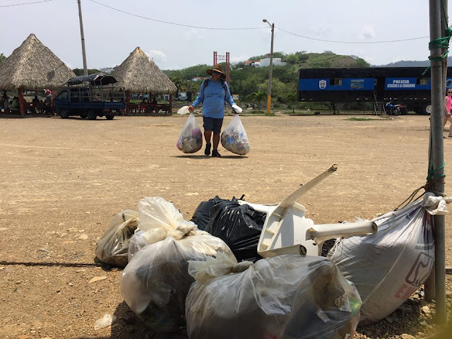 san juan del sur garbage clean up