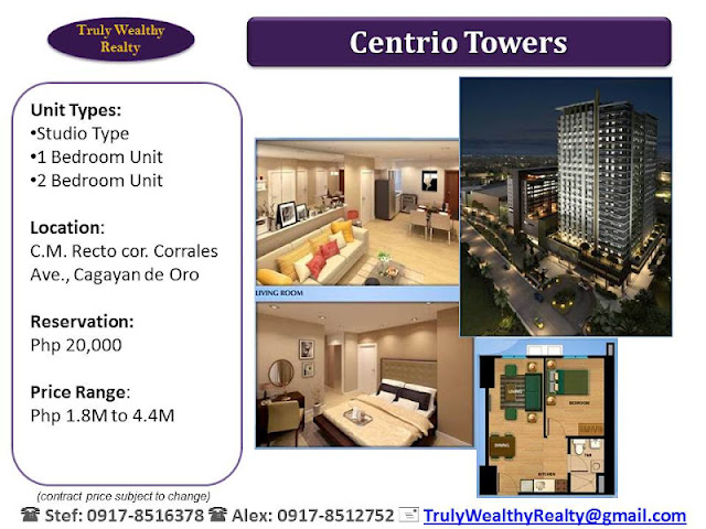 Centrio Towers Condominium by Ayala Land Inc.