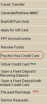 Pay Any Visa Credit Card 