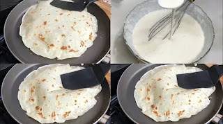 طريقة تحضير خبز المقلاة السائل بدون خميرة