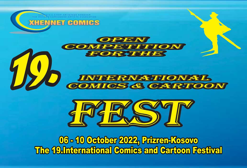 19th International Comics and Cartoon Festival Competition in Kosovo