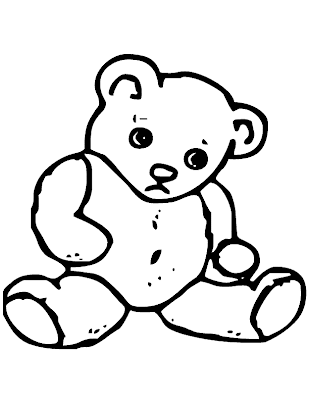 Teddy Bear Coloring Pages 