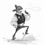 cowboys and silly chaps. I just learned what chaps are:)