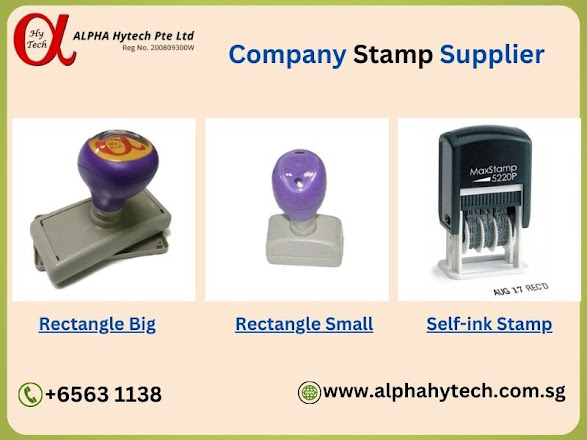 Self-inking stamps