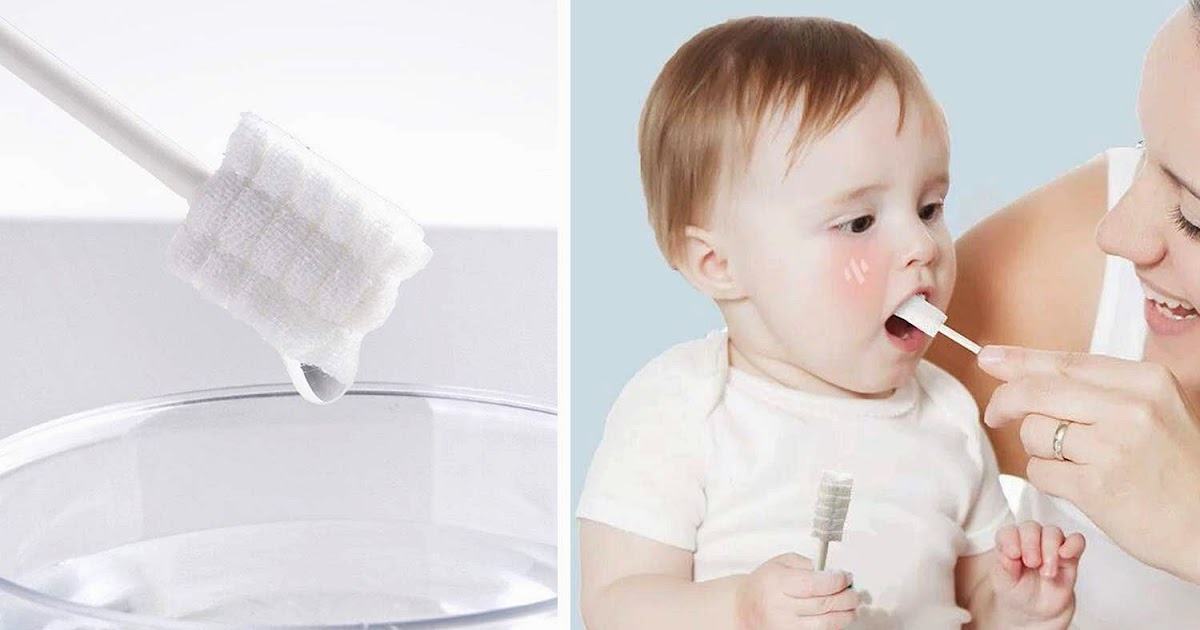 Dientes de bebé de gasa suave cepillo de dientes oral limpio para dedos  para bebés de 0 a 36 meses