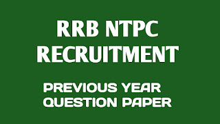 RRB NTPC 2016 Stage I Exam Question Paper Solve PDF
