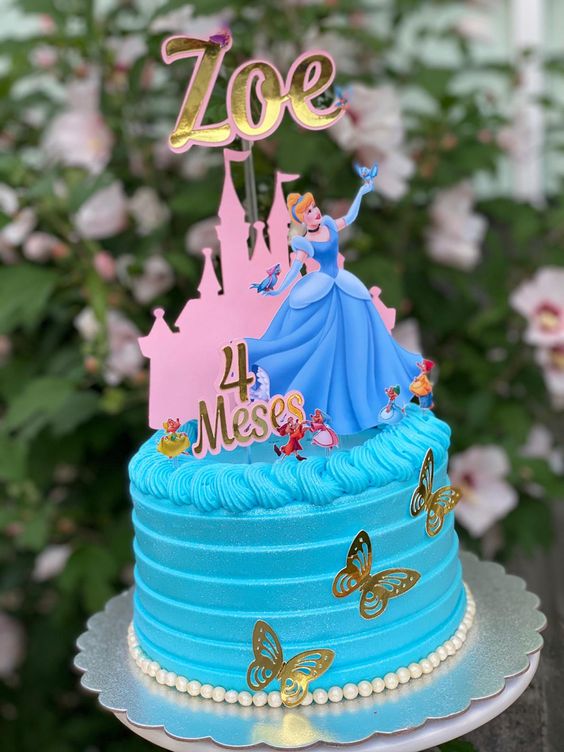 Bolo da Cinderela: 50 modelos de bolos de princesa maravilhosos