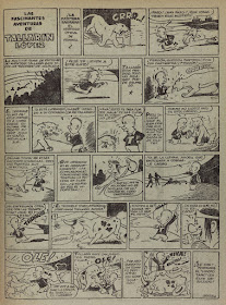 Las fascinantes aventuras de Tallarin Lopez, Pulgarcito nº 43(1947)