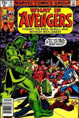 What If #20, the Avengers fought the Kree-Skrull War without Rick Jones