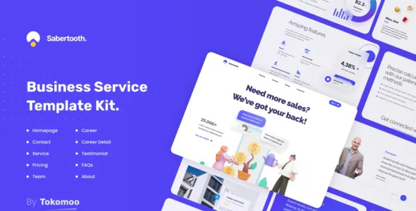 Best Business Service Elementor Template Kit