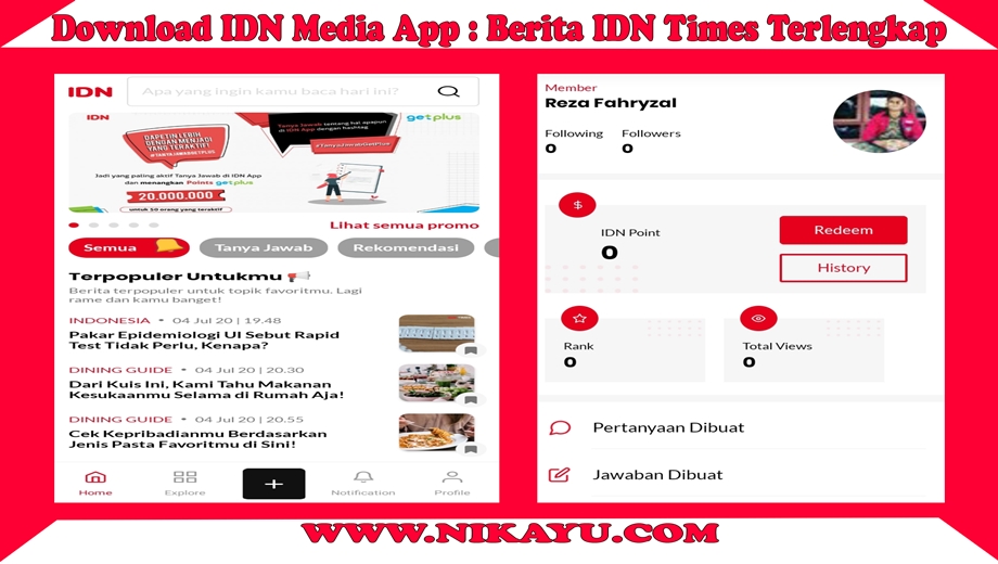 Download IDN Media App Berita IDN Times Terlengkap