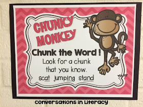 Chunky Monkey Reading Strategy