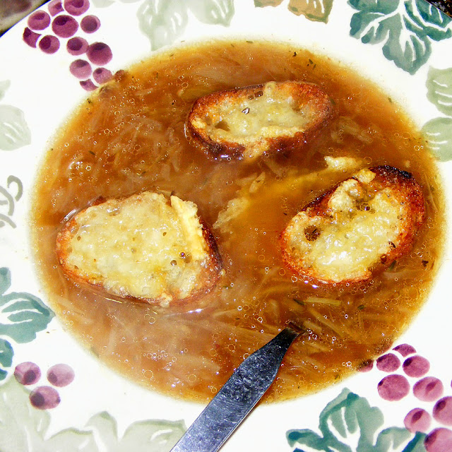 Homemade French Onion Soup. Photo by Loire Valley Time Travel.