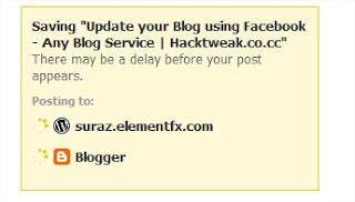 k Update your Blog using Facebook for Any Blog Service