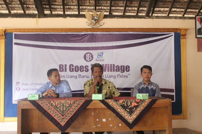 Bank Indonesia Goes to Village "Ini Uang Baru, Bukan Uang Palsu"