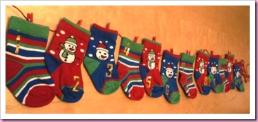 Advent Sock Calendar 2