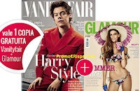 Logo Vanity Fair ti regala Glamour del mese di giugno