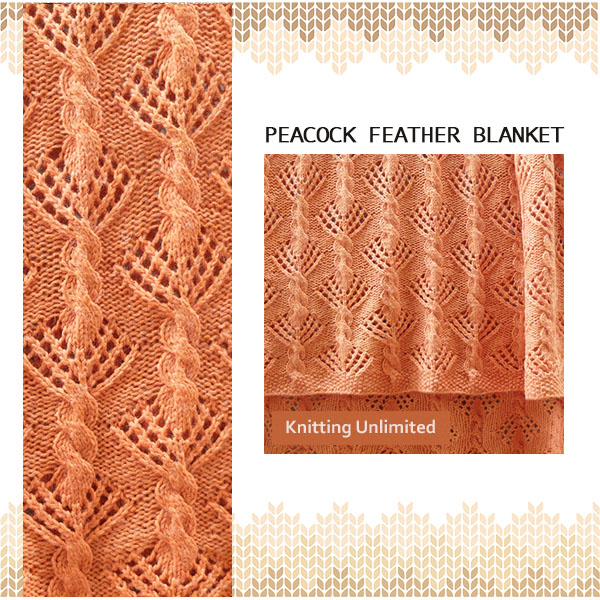 Blanket 18: Peacock Feather