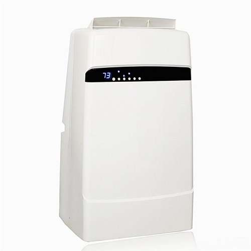 Whynter 12,000 BTU Dual Hose Portable Air Conditioner with Heater, Frost White (ARC-12SDH)