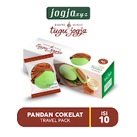 Bakpia Kukus Tugu Jogja Rasa Pandan Cokelat