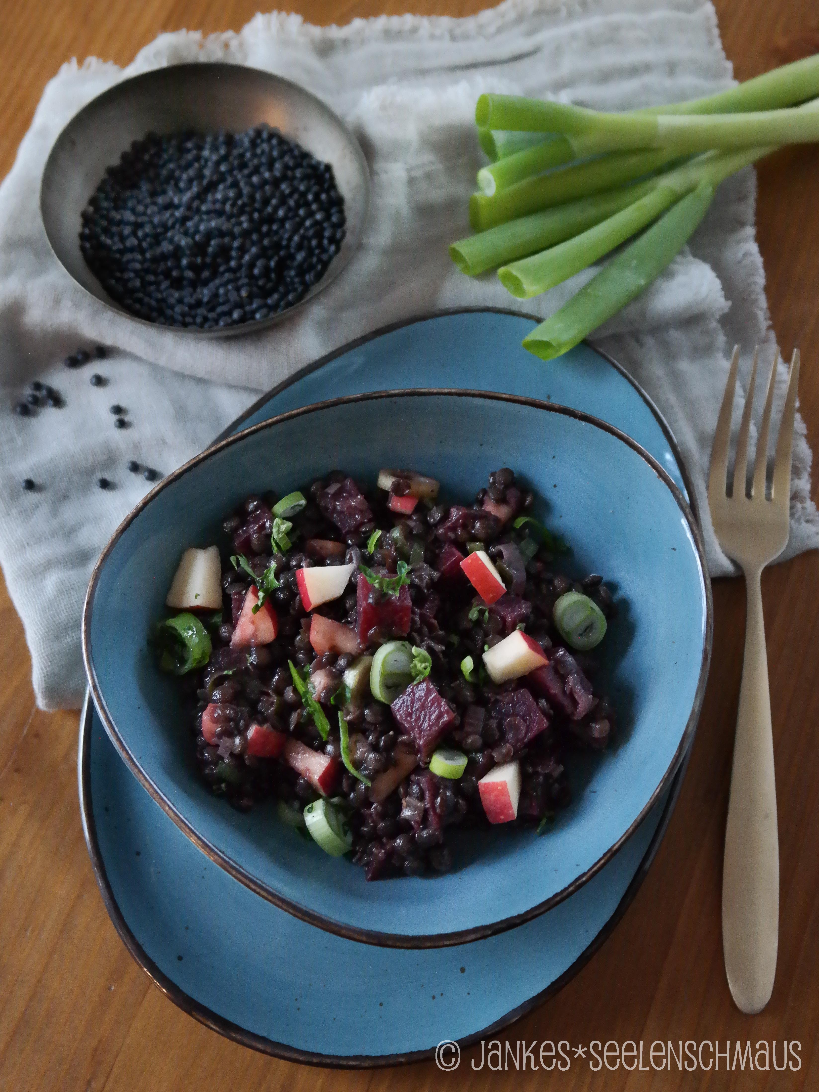 Rote-Bete-Linsen-Salat