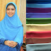 Jilbab Segi Empat Wollycrepe