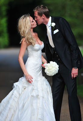 Abbey Clancy & Peter Crouch Married Pics