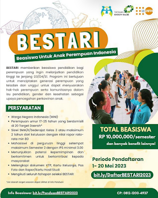 BEASISWA BESTARI